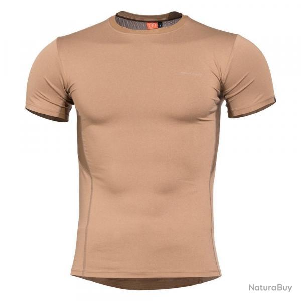 T shirt thermorgulateur Pentagon APOLLO TAC FRESH Coyote