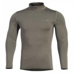 T shirt thermorégulateur Pentagon Pindos 1 2 Zip Vert olive