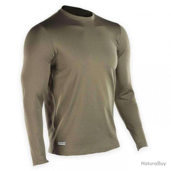 T-shirt thermorgulateur Under Armour Coldgear IR - Vert / L