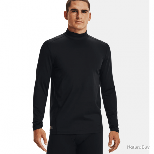 T-shirt thermorgulateur Under Armour UA Coldgear IR cm - Noir / M