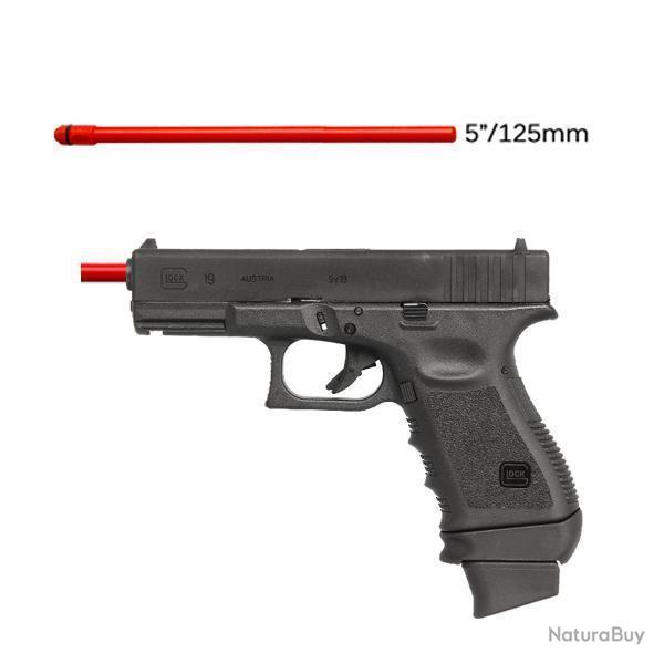 Tmoin de chambre vide - tige FAB Defense 9 mm safety rod - Rouge / 9x19 10.5 / 26.6 cm