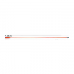 Témoin de chambre vide - tige FAB Defense 9 mm safety rod - Rouge / 5.56x45 20 / 50.8 cm