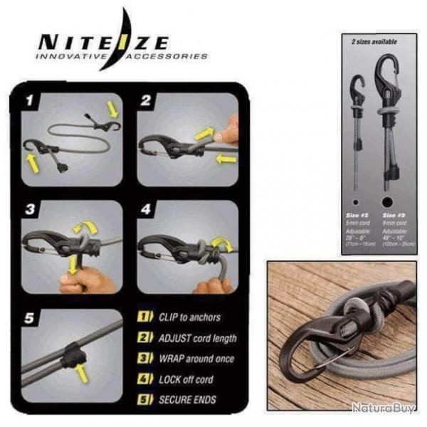 Tendeur Nite Ize Knotbone - Autre / 9 mm