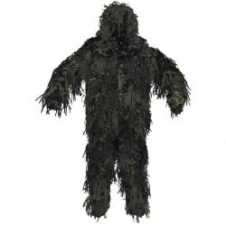 Tenue de Camouflage MFH Ghillie Jackal - Woodland / M/L