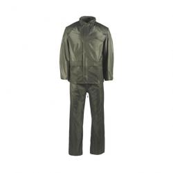 Tenue de pluie Mil-Tec - Vert / S