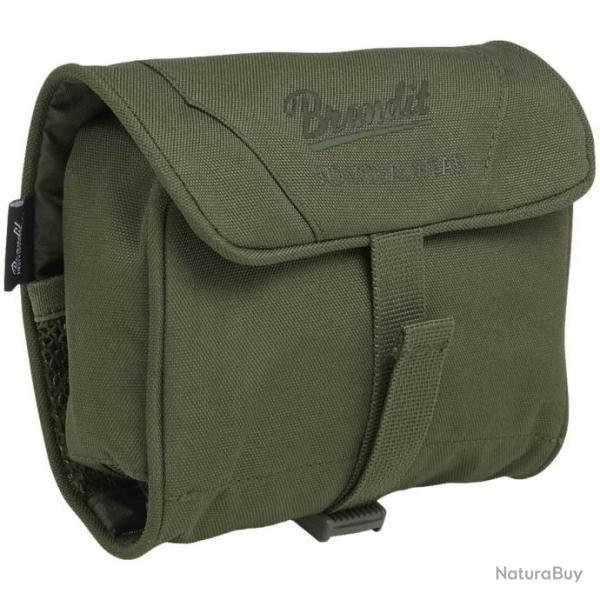 Trousse de toilette Brandit Wash Medium - Vert olive