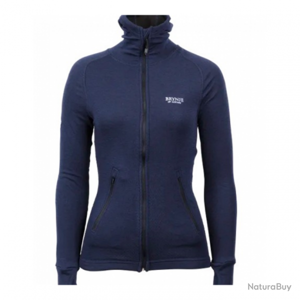 Veste Brynje Arctic W/Hood W's - Bleu marine / S