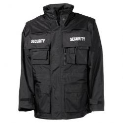 Veste imperméable MFH Security - Noir / S