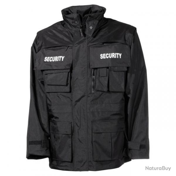 Veste impermable MFH Security - Noir / S