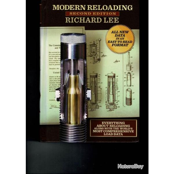 Rechargement le livre MODERN RELOADING Richard Lee seconde dition