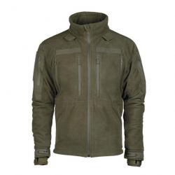 Veste polaire Mil-Tec Jacket Plus - Vert olive / S