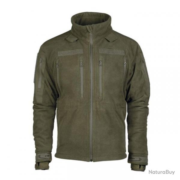 Veste polaire Mil-Tec Jacket Plus - Vert olive / S