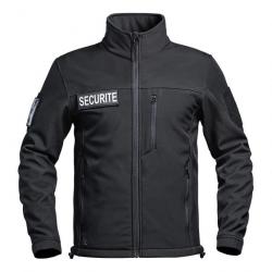 Veste softshell A10 Equipment Sécurité Flap - Noir / XS