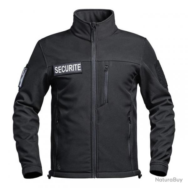 Veste softshell A10 Equipment Scurit Flap - Noir / S