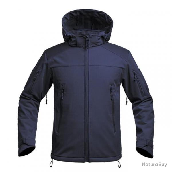 Veste softshell A10 Equipment V2 Fighter - Bleu marine / S