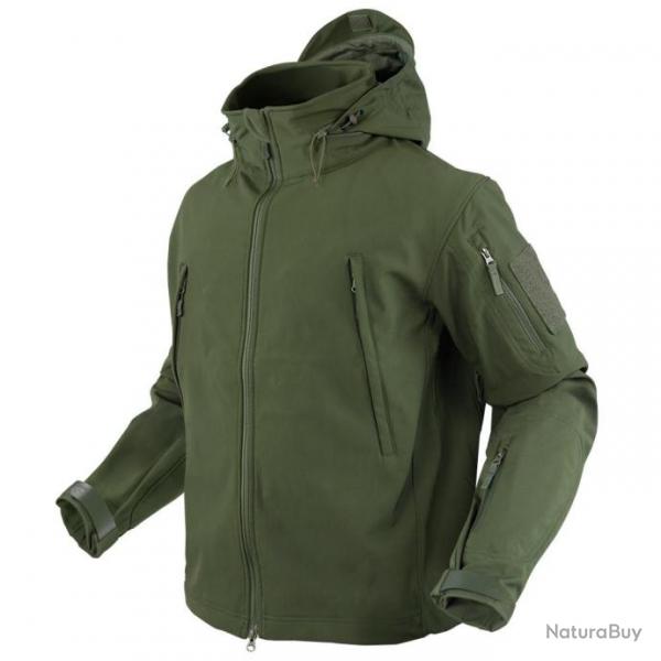 Veste softshell Condor Summit - Vert olive / S