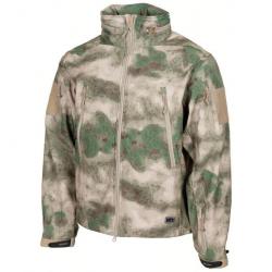 Veste softshell MFH Scorpion - HTD camo FG / S