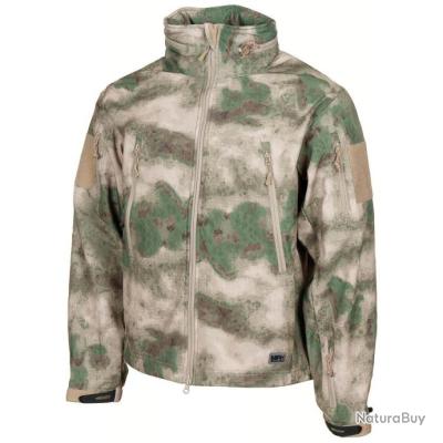 Veste Softshell Camouflage Français - Coupe-vent Légère Et Imperméable - Neuf Avec étiquettes