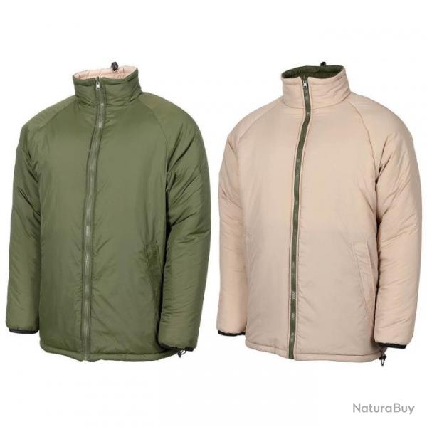 Veste Thermique MFH Britannique Rversible - Vert Olive / S