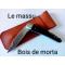 petites annonces chasse pêche : Couteau de poche artisanale en bois de morta