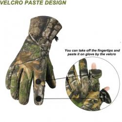 Gants polaire de chasse Spécial hiver a1