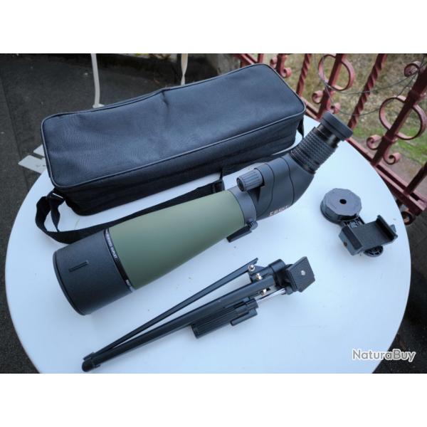 Longue vue gosky 2060 80mm spotting scope waterproof tanche tlescope digiscopie