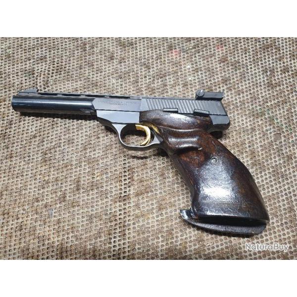 occasion : pistolet FN-HERSTAL BROWNING modle 150 canon 6" calibre 22 LR