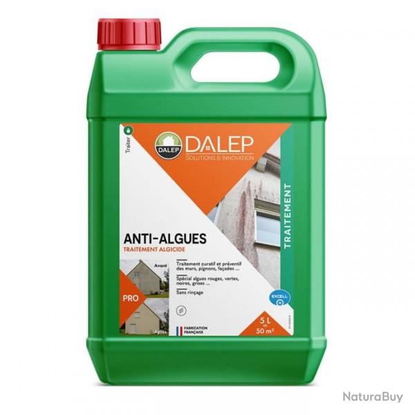 Traitement algicide concentr Dalep ANTI-ALGUES 5L contre les algues rouges et grises