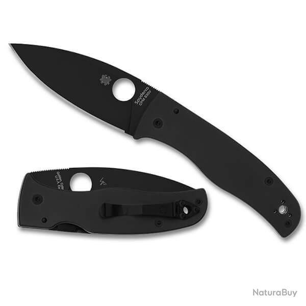 C263GPBK Couteau de poche Spyderco "BODACIOUS" noir