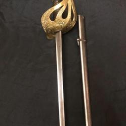 rarissime sabre d'officier de cavalerie mod 1896 du  "MARQUIS DE SEGONZAC"