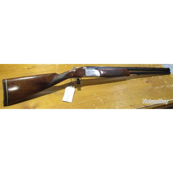 Fusil superpos Verney carron  super leger  12/70 , canon 66 cm crosse anglaise occasion