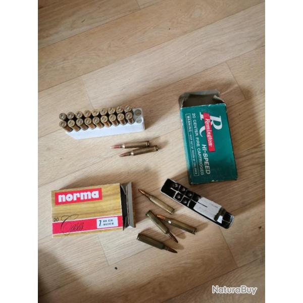 Munitions 7 mm remington magnum