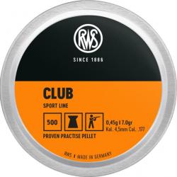 500 RWS CLUB 4,5mm 0,45g