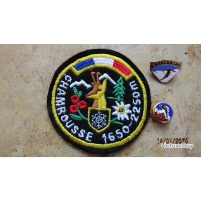 Insigne De Ski Vintage – Chamois Savoie (occasion, Très Bon état)