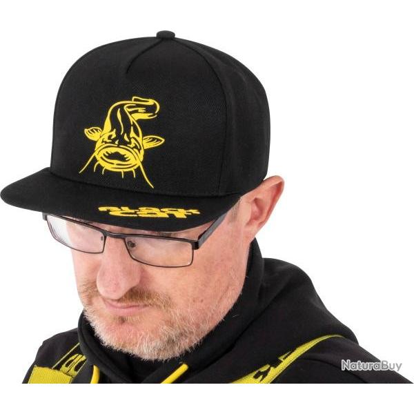 Casquette Black Cat Flat Peak Cap