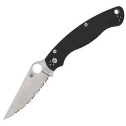 C36GS2 Couteau pliant cranté Spyderco Military 2