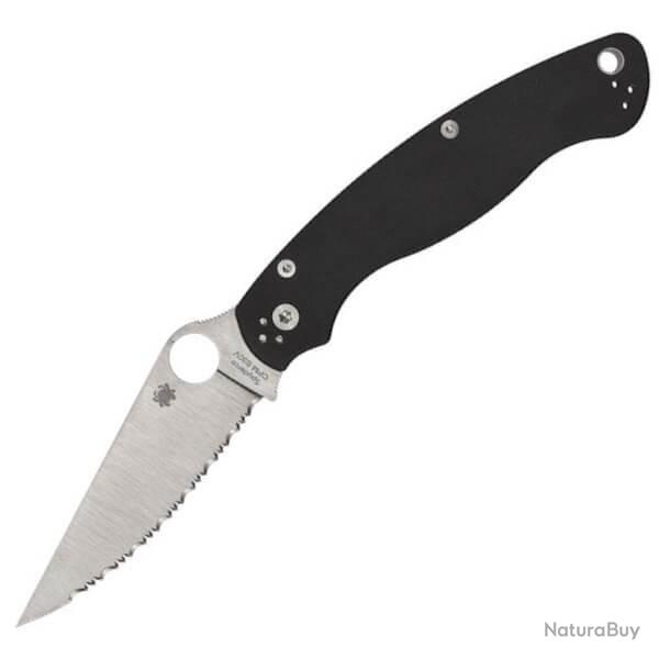 C36GS2 Couteau pliant crant Spyderco Military 2