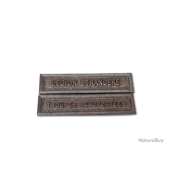 Lot de 2 barrettes Lgion et T.A.P