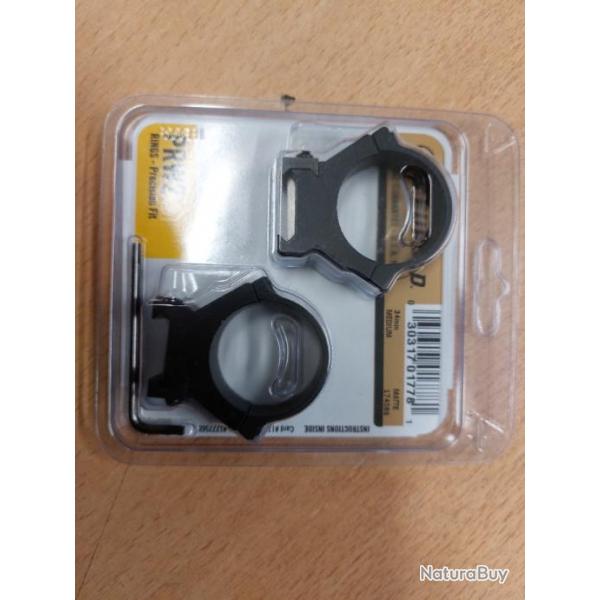 Colliers LEUPOLD fixe diamtre 34mm