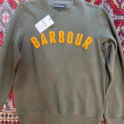 BARBOUR sweat logo