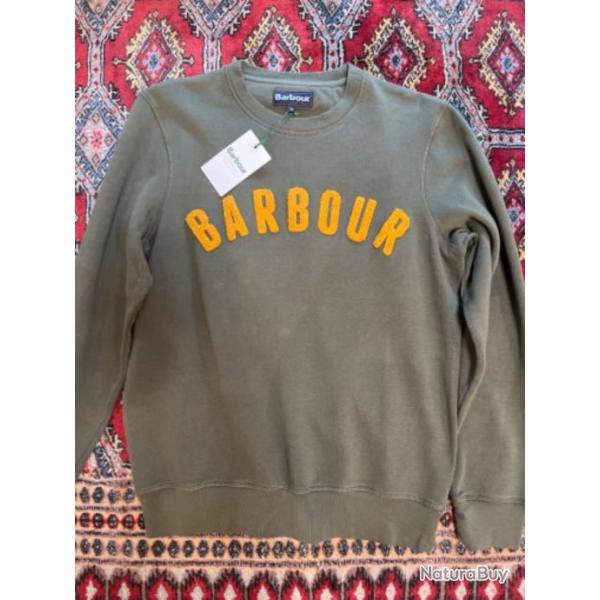 BARBOUR sweat logo