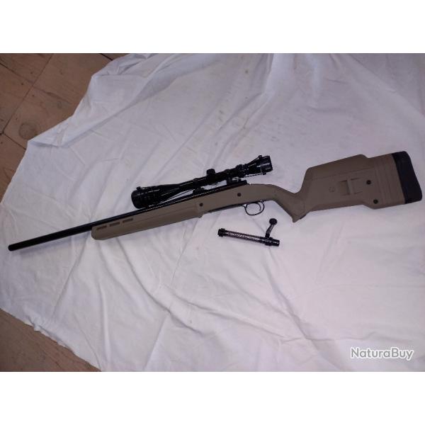 Remington 700 cal 243w avec chassis Magpul