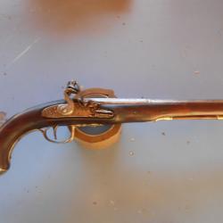 Pistolet à silex de voyage belge