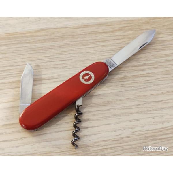 Victorinox couteau Suisse Gourmet 84mm Victoria 1957-1973 Pavag Nebikon Insert Mtallique