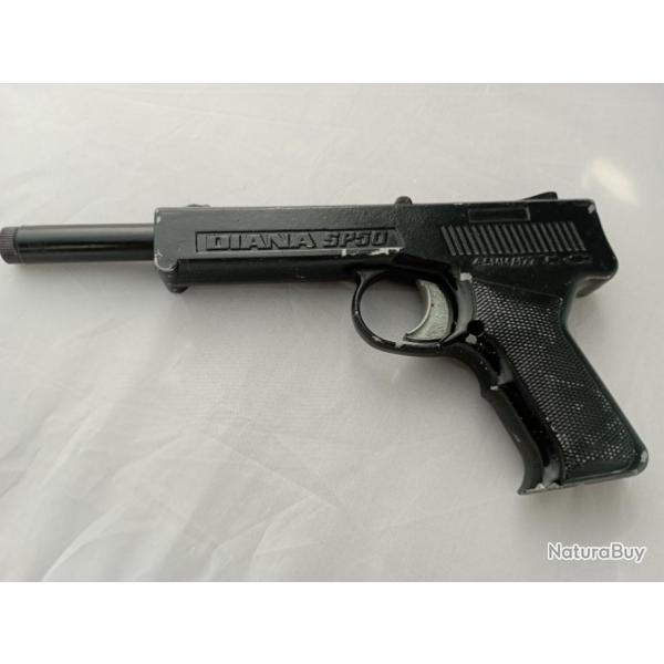 Pistolet ancien Diana SP50 air comprim 4,5