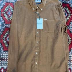 BARBOUR chemise RAMSEY en velours brown