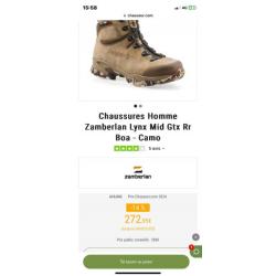 Chaussures de chasse zamberlan