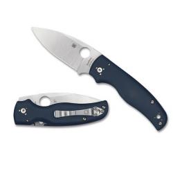 C229GPCBL-Couteau de poche Spyderco Shaman bleu