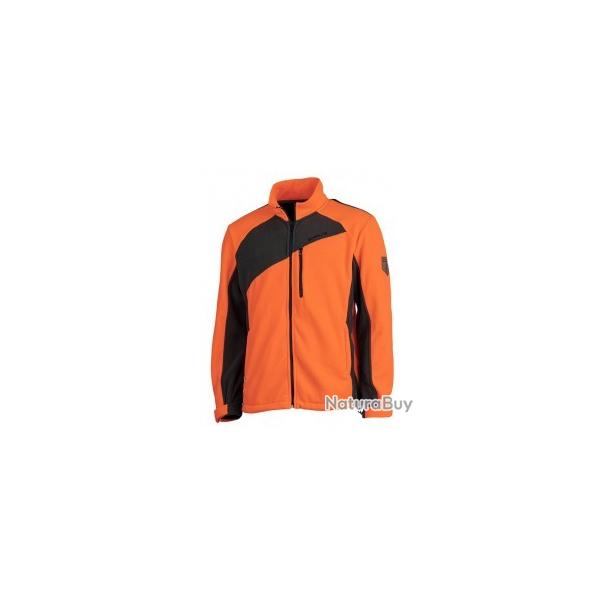 GILET POLAIRE ORANGE