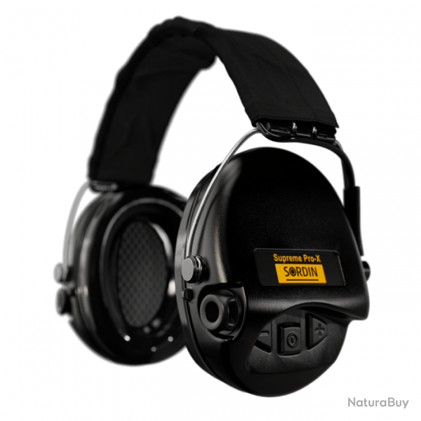 Casque Anti-Bruit lectronique Sordin Supreme Pro X - noir